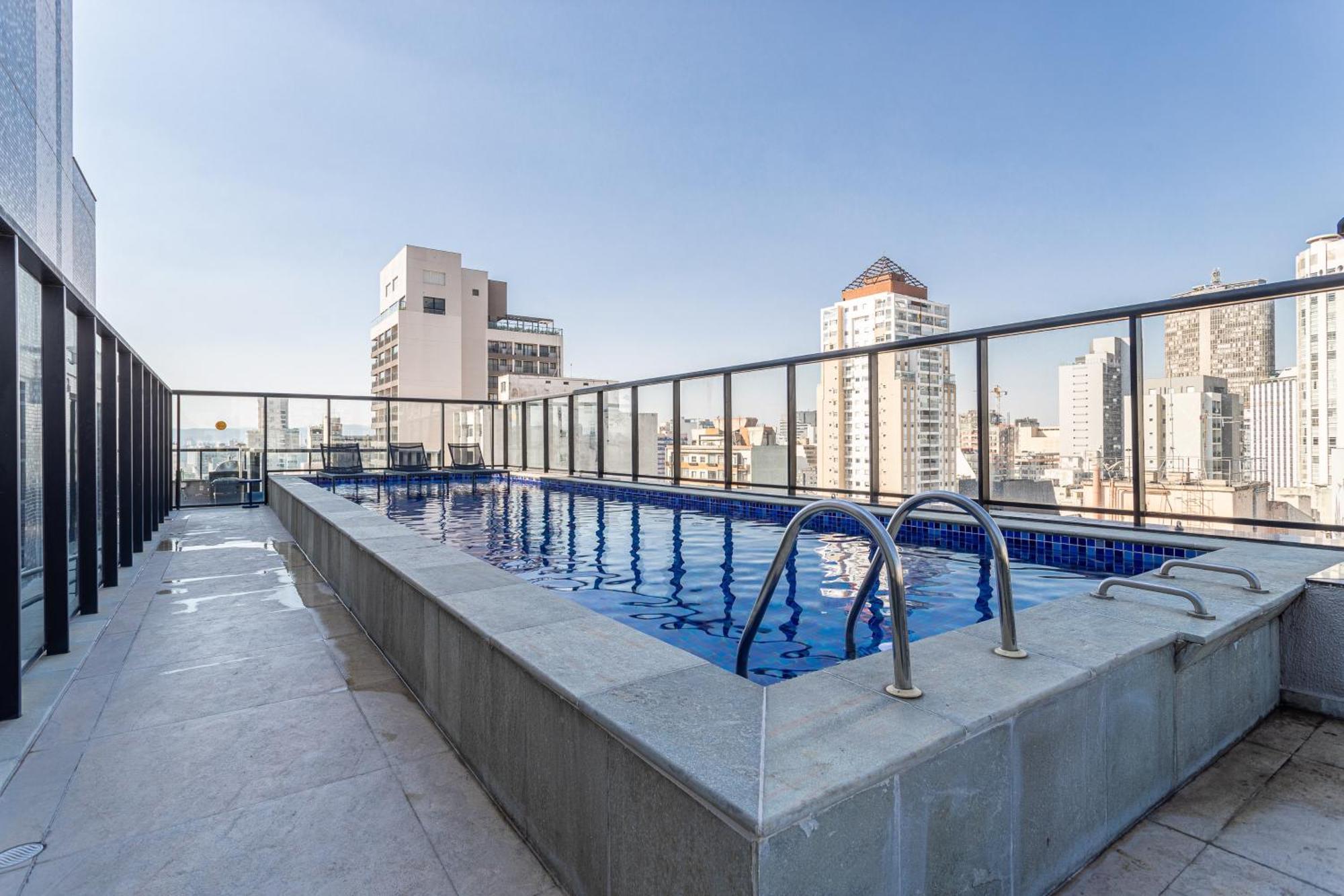 Predio Completo Na Consolacao Com Piscina No Rooftop - Share Consolacao São Paulo Zewnętrze zdjęcie